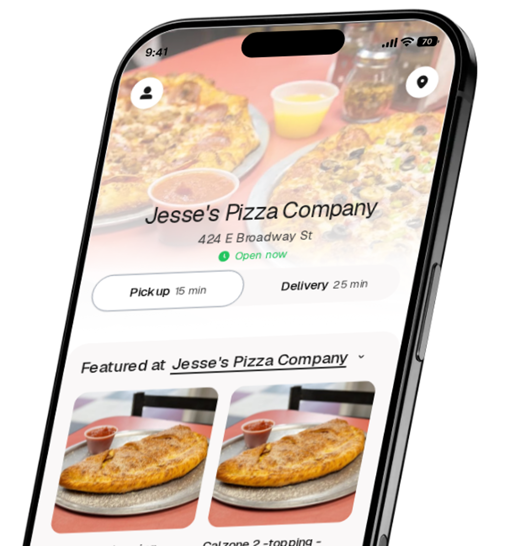Jesse's Pizza Company app preview